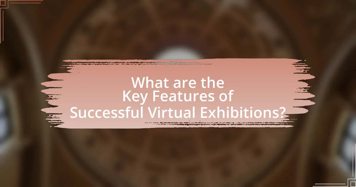 What are the Key Features of Successful Virtual Exhibitions?